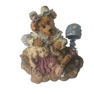VINTAGE 1999 Boyds Bears & Friends The Bearstone Collection Wanda & Gert #227719